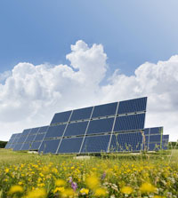 solar electricity in Houston